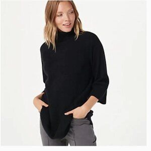 Soft by Naadam Oversized 100% Cashmere Mockneck Tunic Sweater Size S